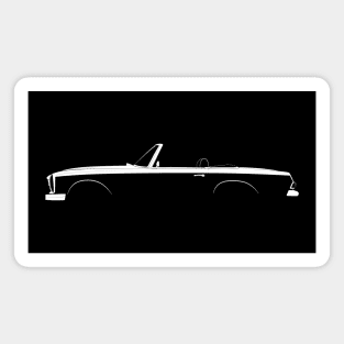 Mercedes-Benz SL Roadster (W113) Silhouette Magnet